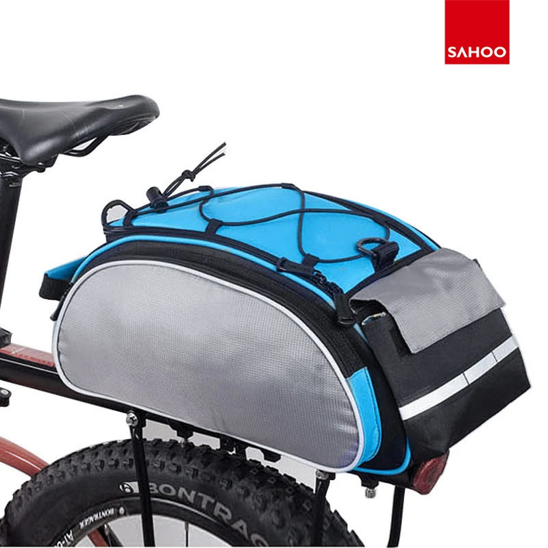 Sahoo 13l Bicycle Luggage Carrier Bag Mtb Trunk Rear Seat Shelf Rack