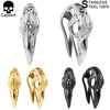 Casvort 2PCS New Carved Bird Head Ear Weights Hangers Plugs Tunnel Body Jewelry Piercing Ear Gauges ► Photo 1/6