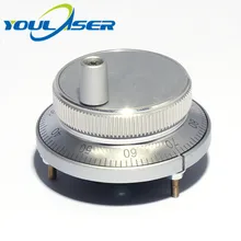 CNC маховик 5V 6pin импульса 100 ручной генератор импульсов с ЧПУ 60 мм вращающийся регулятор Нержавеющая сталь