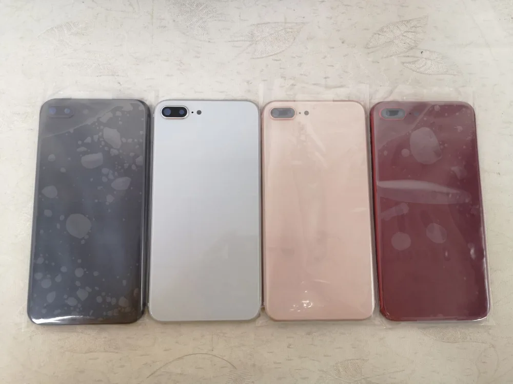 Батарея Обложка для iPhone для iPhone8 Корпус с боковыми клавишами SIM лоток для iPhone8 плюс задняя дверь Корпус чехол для iPhone 8 Plus