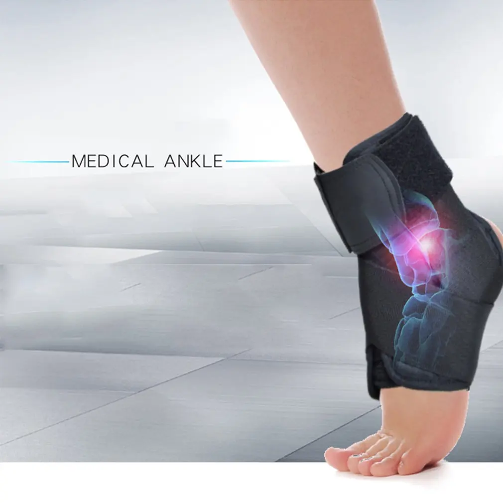  Ankle Joint Foot Drop Orthosis Adjustable Ankle Brace Correction AFO Supports Plantar Fasciitis Day