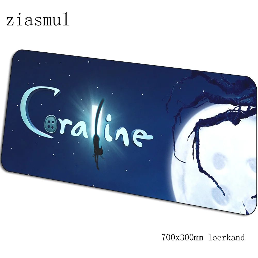 Coraline коврик для мыши для геймера, заказной игровой коврик для мыши 70x30 см, pc notbook Настольный коврик, padmouse игры, персональные геймерские коврики, геймпад - Цвет: pattern 5