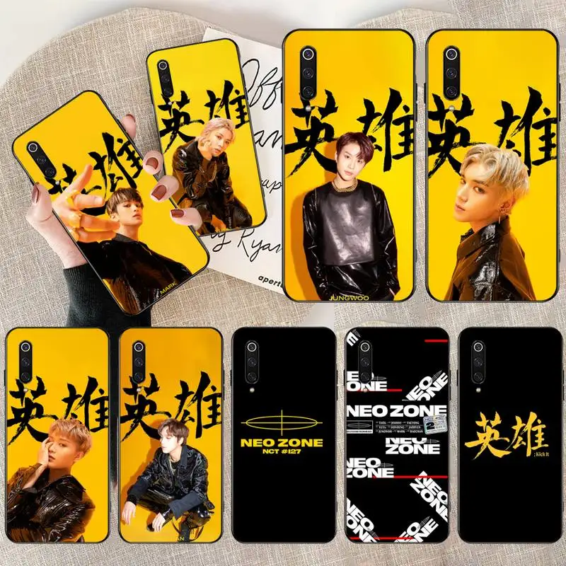 kpop NCT 127 Neo Zone Customer Phone Case for Xiaomi Mi Note 10 Lite 9T Pro xiaomi CC9 9SE | Мобильные телефоны и