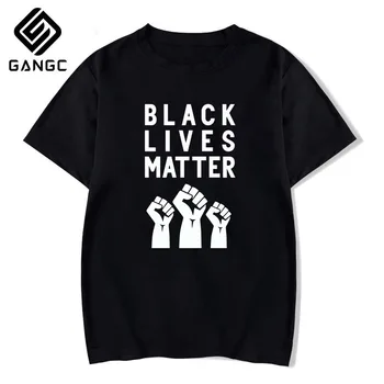 

2020 Summer Fashion men T-shirt I Can't Breathe Fashion T-shirt Black Lives Matter Letter Harajuku Funny T Shirt