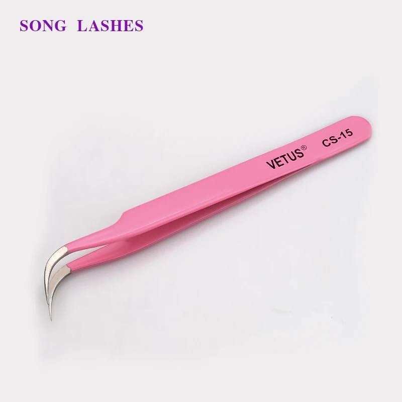 Song Lashes высокого качества Профессиональные для ресницы, наращивание ресниц Пинцет mix CS