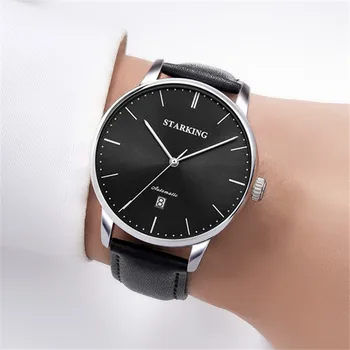

2020 STARKING Men Mechanical Watch Auto Date Automatic Self-wind Male Clock 28800 High Beat Watch Sport montre homme automatique