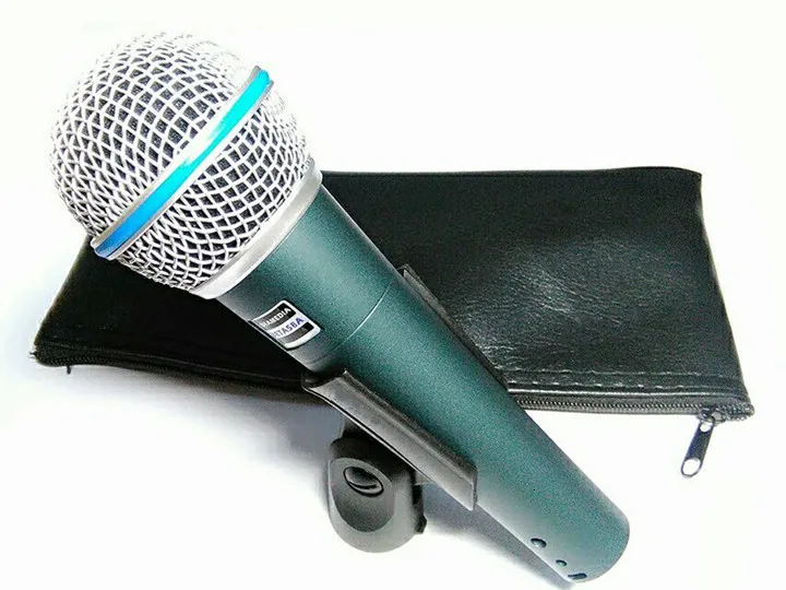 Microphone Ideamedia Beta58/beta 58 58A проводной вокальный динамический микрофон хорошего качества 2 шт - Цвет: Microphone