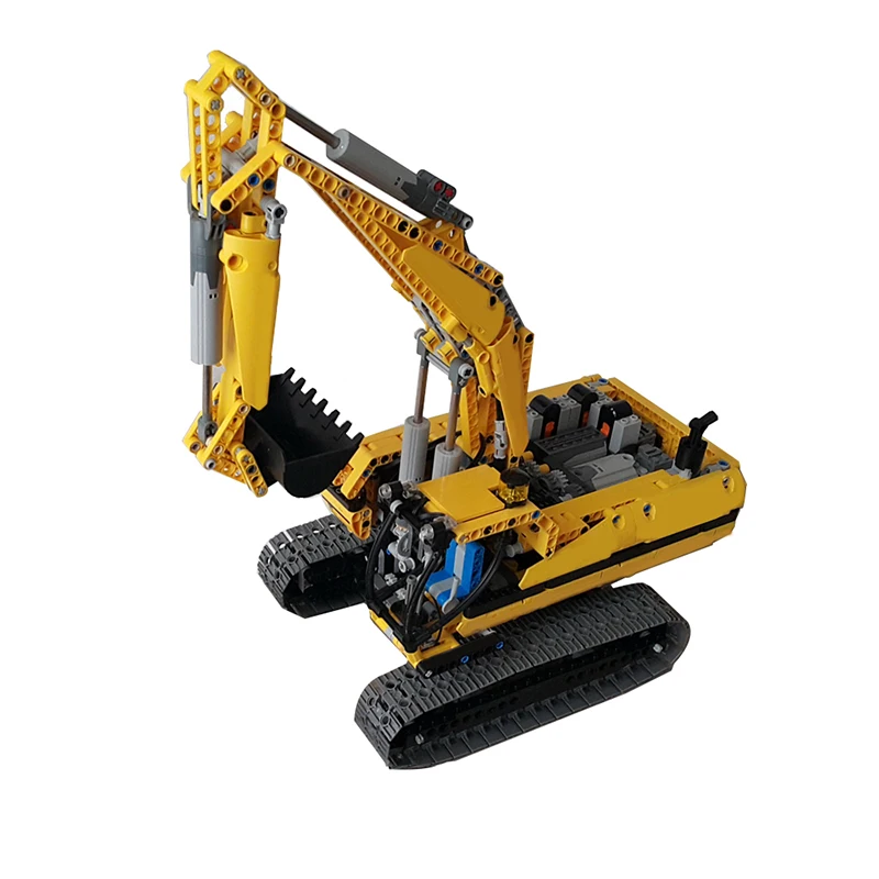 

Building Blocks Compatible MOC-0080 Ultimate Excavator Technic Bricks Birthday Gifts Fit lepining Brick Diy Toy Christmas Gift