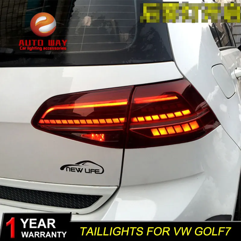 Автомобильный Стайлинг для VW Golf 7 MK7 Golf7 Golf7.5 MK7.5 задний светильник s светодиодный