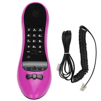

Multi-Functional Phone High-Heeled Shoe Shape Telephone Desk Phone Home Decoration telefono inalambrico de casa