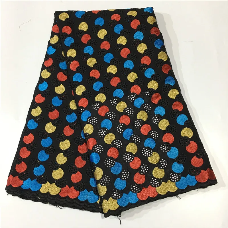 Швейцарская вуаль кружева в швейцарском стиле высокого качества tissu Африканский хлопок сухое кружево последняя ткань из Дубая нигерийское кружево для женщин 5 ярдов