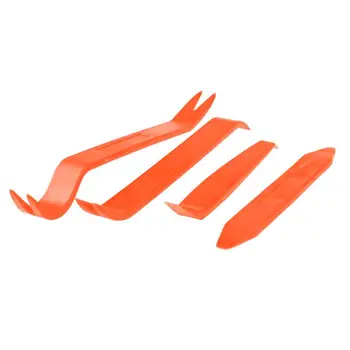 

AOZBZ 4pcs Set Car Radio Door Panel Dashboards Clip Plastic Repairing Tool Trim Audio LED Light Removal Installer Pry Tool