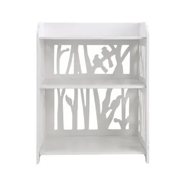 

Modern Bedroom Nightstands Bird Decorative Coffee Table Elegant Wooden Cabinet Home Bedroom Storage Shelf Living Room Furniture
