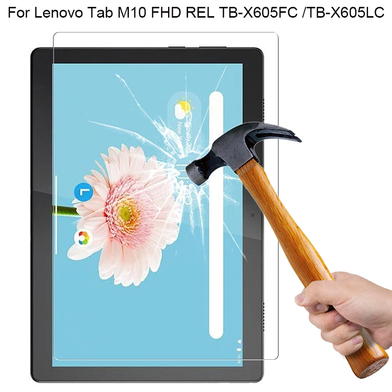 Закаленное стекло для Lenovo Tab M10 FHD REL TB-X605FC TB-X605LC защитная пленка экрана | Компьютеры