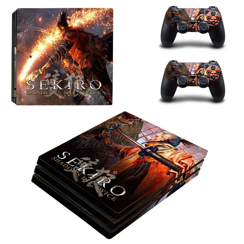 SEKIRO: Shadows Die Twice PS4 Pro наклейка s PS 4 Pro наклейка на кожу наклейки Pegatinas для playstation 4 Pro консоль и контроллер