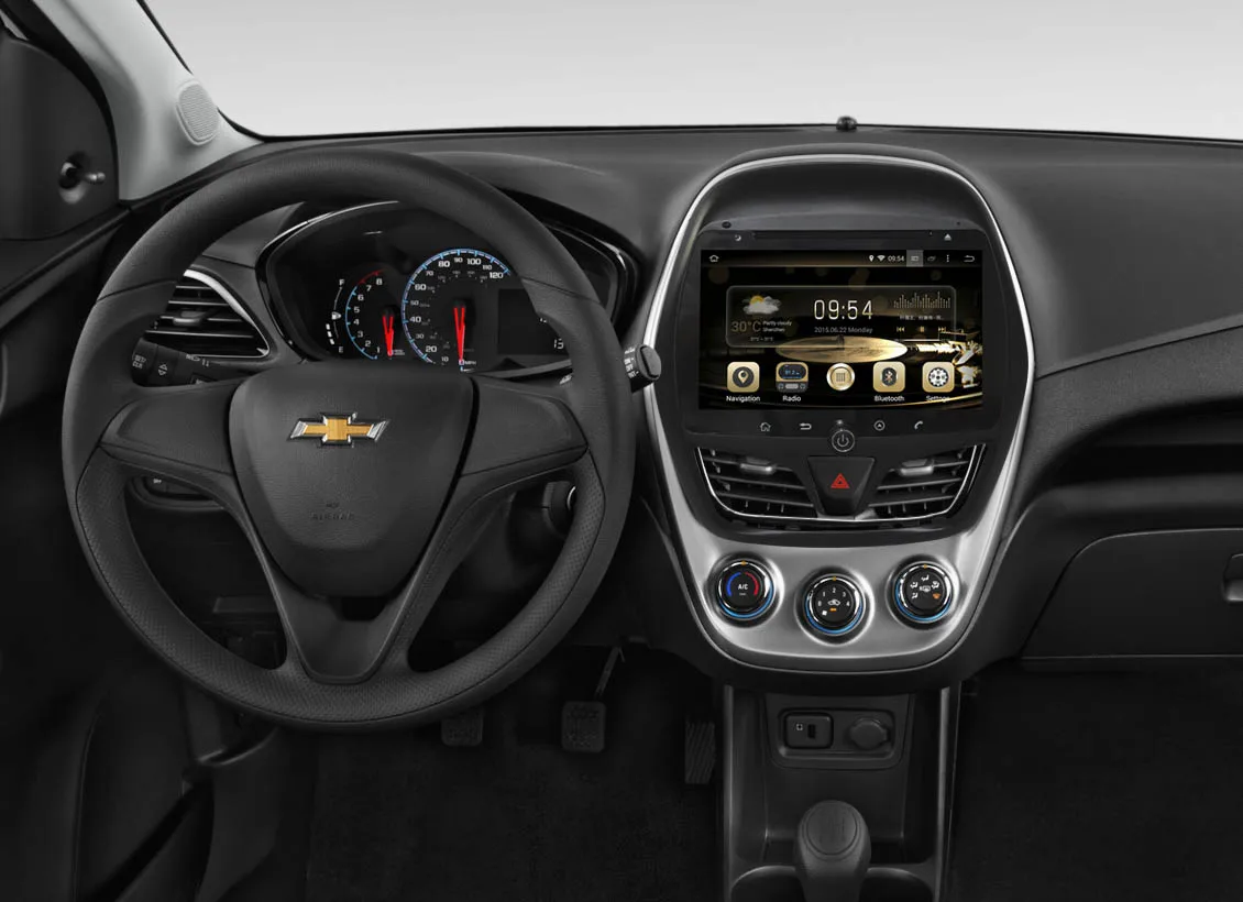 Clearance Android 9.0 Octa Core PX6 Fit Chevrolet Spark 2017 2018 2019 - Car DVD Player Navigation GPS Radio 3