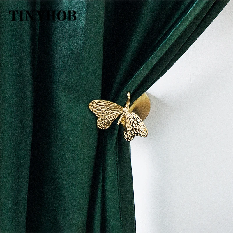 Dragonfly Angel Drapery Holdback Elk Head Curtain Hooks Wall Hook Curtain clip