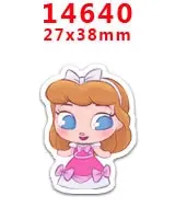 Кабошоны 30 шт мультфильм плоское украшение из смолы pr 13112 - Цвет: 14640
