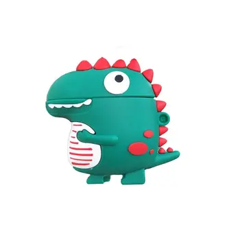 

Fashion Cool Dinosaur Protective Case Silicone Cover PVC Shell for Hua-wei FreeBuds 3 Charging Box