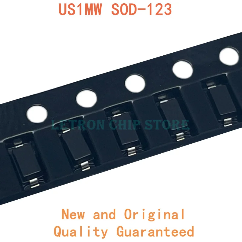 Диод Быстрого Восстановления US1MW SOD123 U1M UF4007 SOD-100 123 SMD новый и оригинальный 1206 шт. |