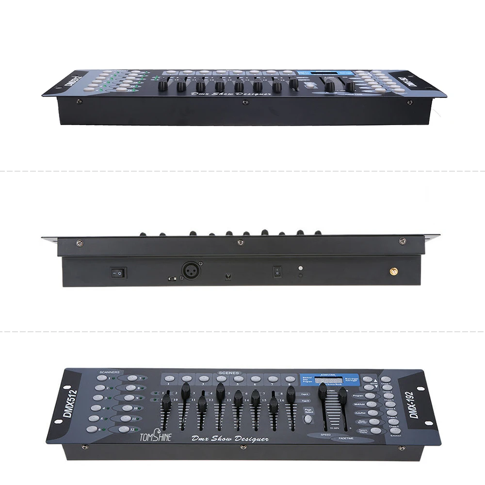 Диско светильник контроллер 192 каналов DMX512 Контроллер консоль для сценический светильник вечерние DJ диско Операторское Оборудование