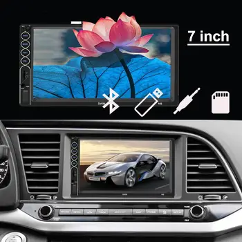 

7" Car radio 2 Din Car Radio Bluetooth Multimedia Player 2DIN Touch Screen Auto audio Car Stereo MP5 Bluetooth USB TF FM For Car