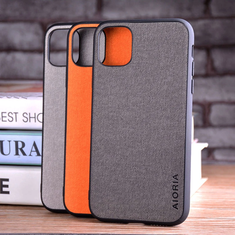 case iphone 11 Pro Max  Case For iPhone 11 14 12 13 Pro Mini X XS Max XR 8 7 6 6S Plus SE 2020 Coque Luxury Textile Leather Skin Phone Case Cover Funda cute iphone 11 Pro Max cases