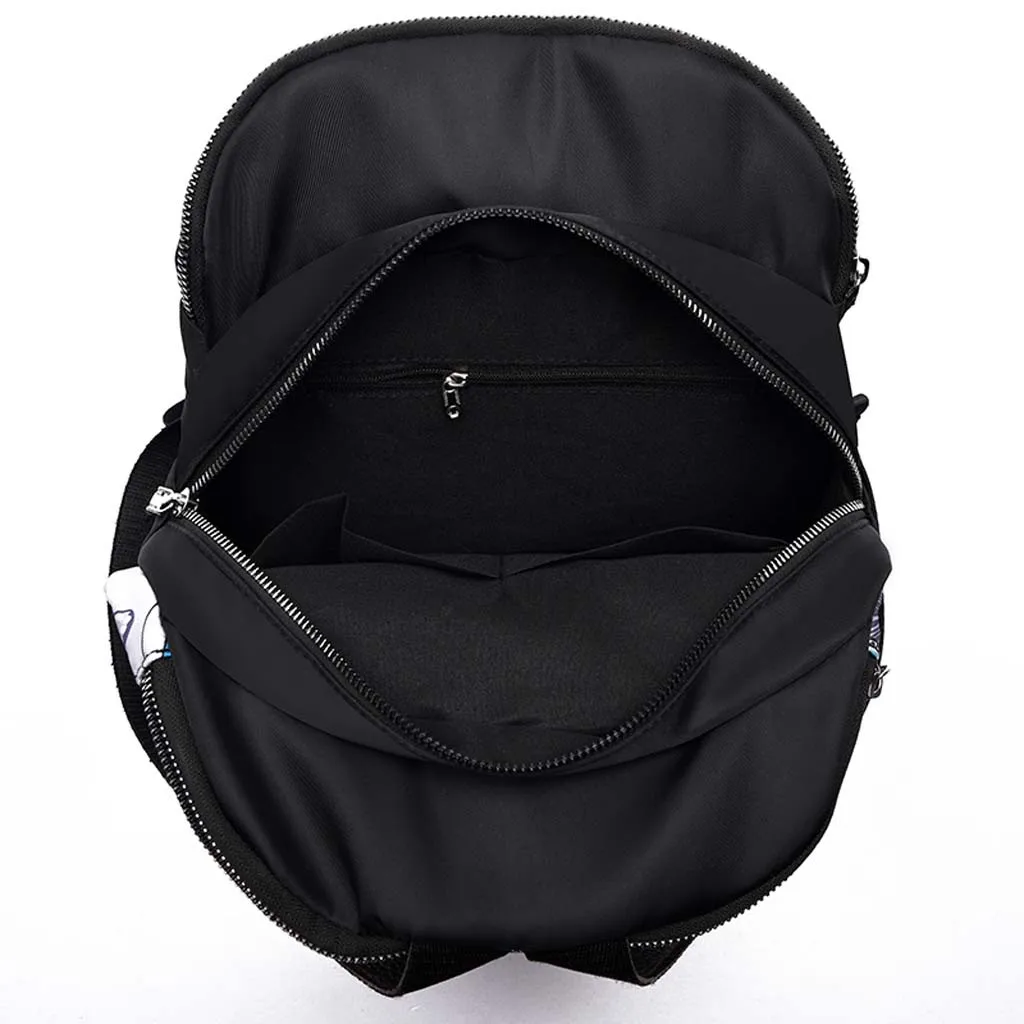 Женская модная сумка с принтом бабочки, женский рюкзак, Оксфорд, маленький рюкзак, женская сумка на плечо, студенческий рюкзак