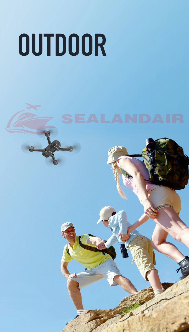 SEALANDAIR Квадрокоптер Дрон с 4K HD широкоугольная Двойная камера wifi видео Live FPV оптический поток RC Квадрокоптер Дрон игрушка VS SG706