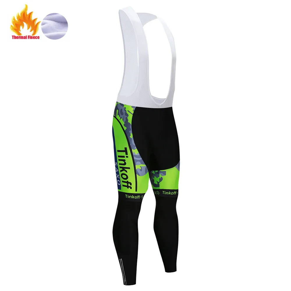 Winter pants Ropa ciclismo теплый зима Термальность флис велосипедная одежда Для Мужчин's Велоспорт Джерси костюм для прогулок верховой езды на велосипеде, MTB Костюмы комбинезон, комплект - Цвет: Winter pants