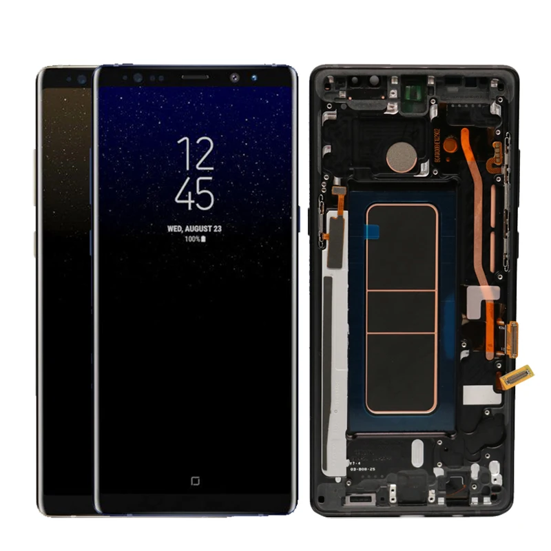

6.3" SUPER AMOLED LCD with Frame For SAMSUNG Galaxy NOTE 8 N950 N950F Display Touch Screen Digitizer Assembly
