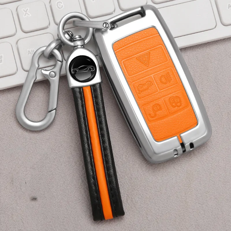 Чехол для автомобильного ключа брелок Land Rover Range Discovery 5 Sport 2018 2019 Jaguar XEL E-PACE