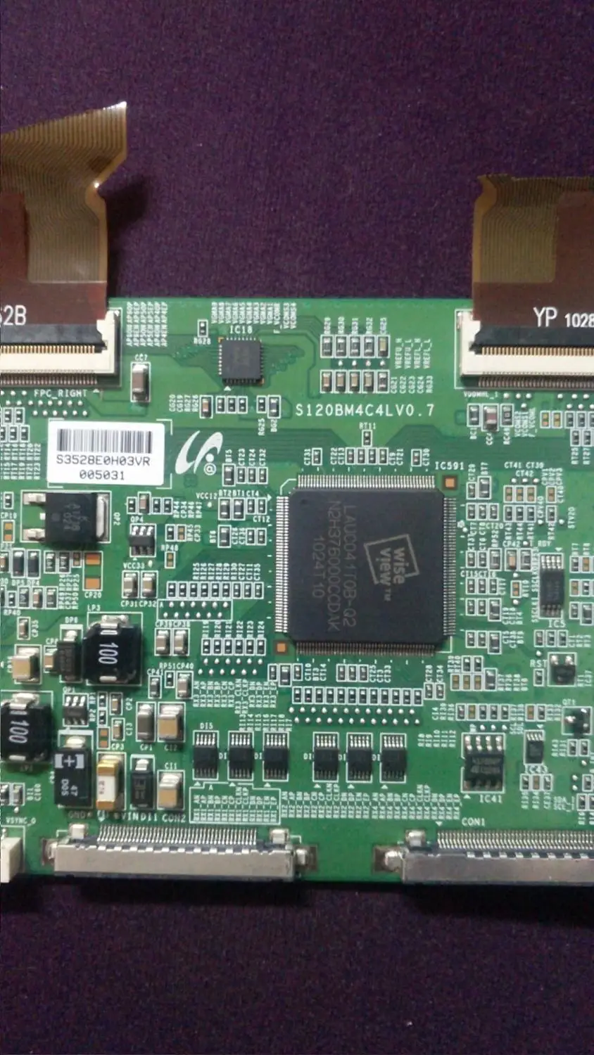 Для changhong LED55760D оригинальная логическая плата s120bm4c4lv0.7 экран: LTA550HJ05|Светодиодные