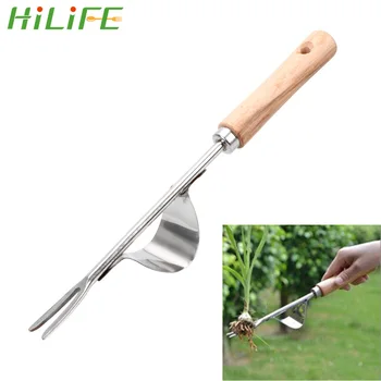 

HILIFE Weeder Digging Puller Weeding Tool Stainless Steel Seedling Transplanter