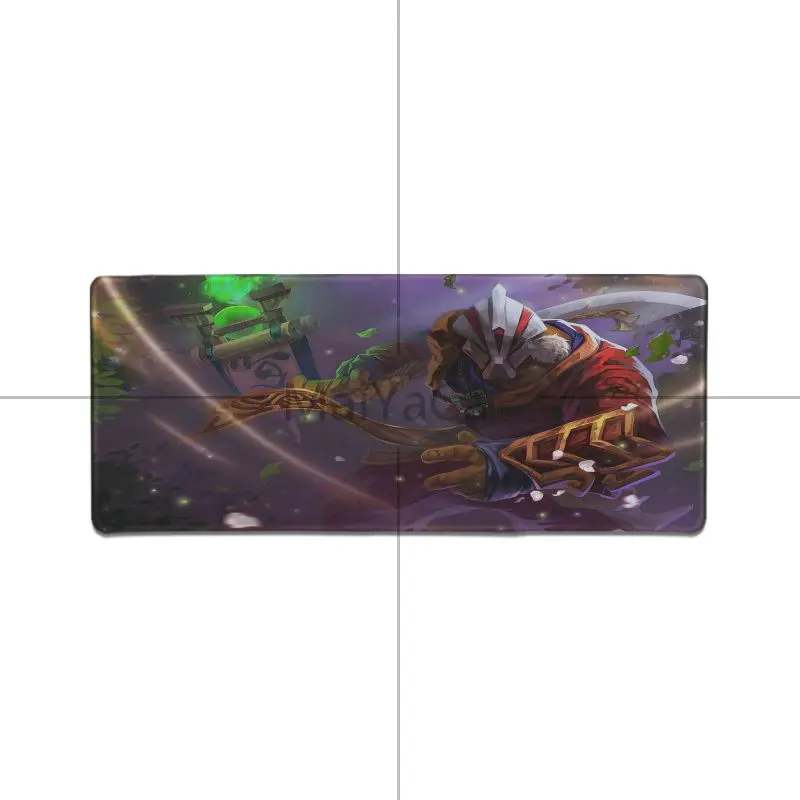 Lock Edge 30x80cm Maiyaca высокое качество Dota 2 Juggernaut прочный резиновый коврик для мыши коврик запирающийся край игровой коврик для мыши Коврик для клавиатуры - Цвет: Lock Edge 30x80cm