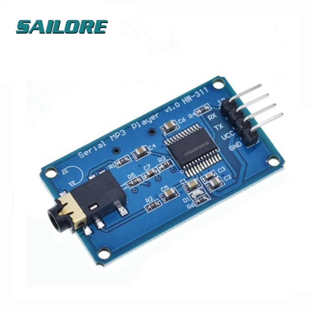 YX5300 UART TTL модуль последовательного управления MP3 музыкальный плеер с поддержкой