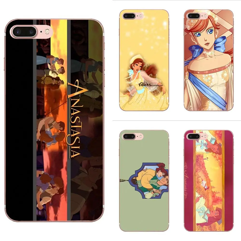 

For Samsung Galaxy Note 5 8 9 S3 S4 S5 S6 S7 S8 S9 S10 5G mini Edge Plus Lite Transparent Soft TPU Case Anastasia