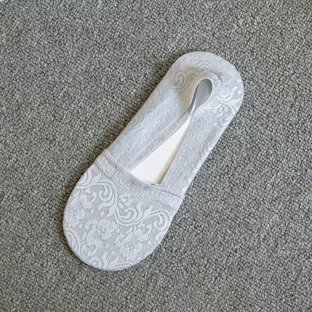 5 pair Summer women socks slippers non-slip breathable lace lace invisible socks sexy non-slip cool thin socks fashion socks 10