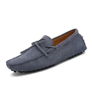 

Brand New Fashion Summer Spring Men Driving Shoes Loafers Leather Boat Shoes Breathable Male Casual Flats Loafers Size 38-49