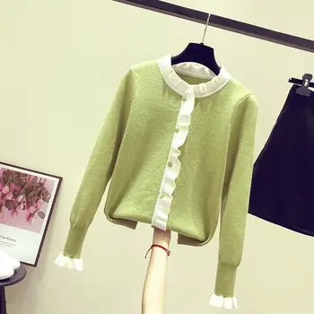 

Ms loose sweater to wear autumn clothes outside doll brought in new season joker render unlined upper garment jacket