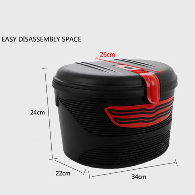 Корзина для хранения электрического скутера с замком для Xiaomi M365 складной электрический скутер для электровелосипеда