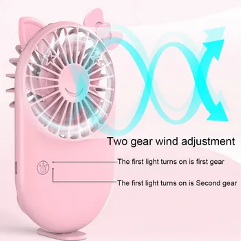 

Summer Fans USB Charge Mini Hold Fans Student Outdoors Bring Sika Portable Small Fan DC Mini Air Cooler Ventilador