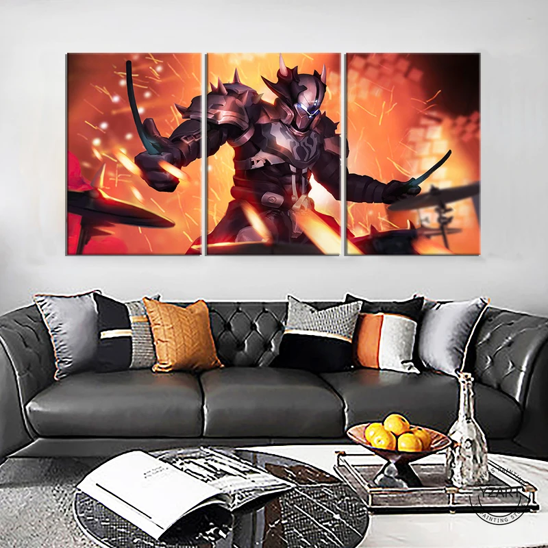 PUBG Mobile Power4 Spike Demon Game Poster Paintings Canvas Art for Home Decor Wall Art-Unframed poster | Дом и сад