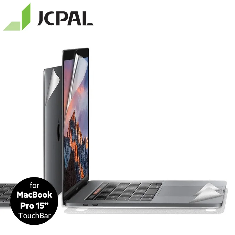 JCPAL MacGuard полный набор защитной пленки для MacBook Pro 1" TouchBar 5в1 идеально подходит