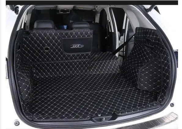 Автомобильный PU 3D стерео полностью закрытый коврик багажника для Mazda CX-5 второго поколения стайлинга автомобилей