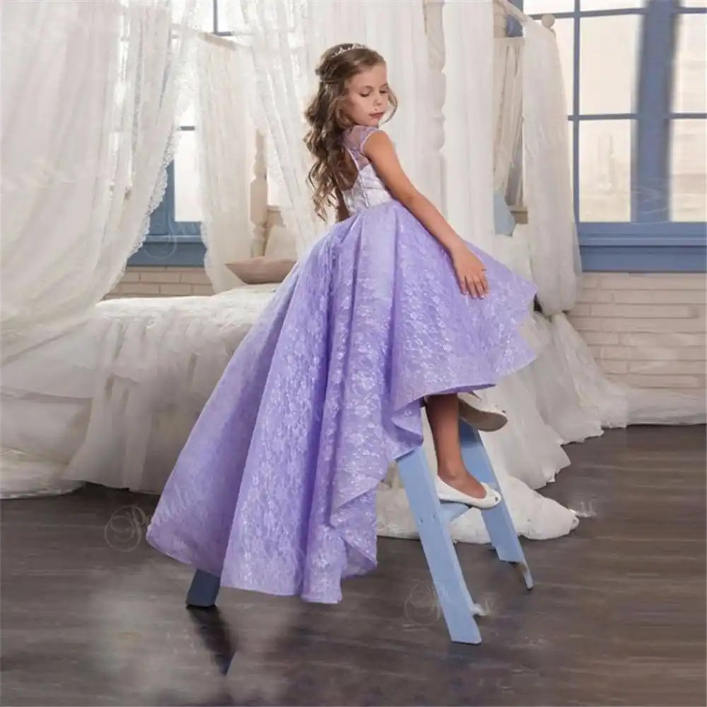 Vestido De Verano Para Niña Chickwin - Manga Corta, Cuello Redondo, Estampado De Limones - Tallas 4-14 Años