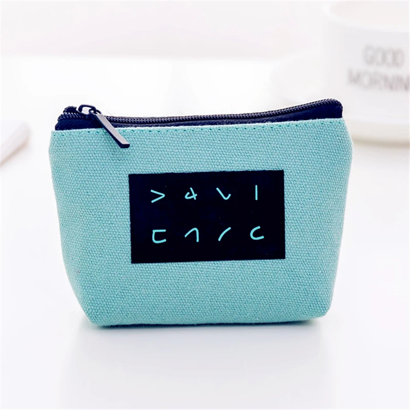 grey-green Мини сумка для гигиенических салфеток, Холщовый Кошелек для монет, кредитный держатель для карт, гигиеническая прокладка, косметичка, органайзер, сумки для хранения, женские кошельки - Цвет: grey-green