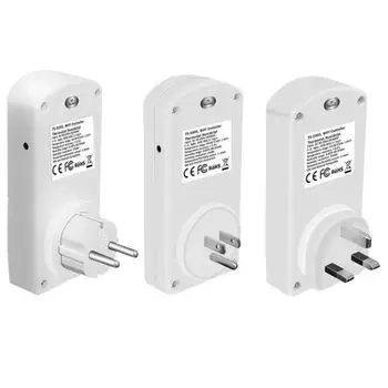 

Wifi Wireless Temperature Humidity Thermostat Module App Ts-5000 Smart Remote Control Smart Timing Switch Socket EU Plug
