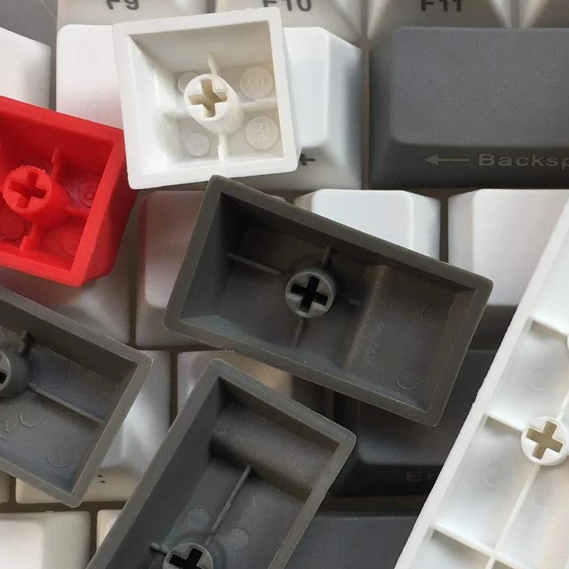 104 Keycap группа выгравирована белая PBT двухцветная Кепка для впрыска подходит