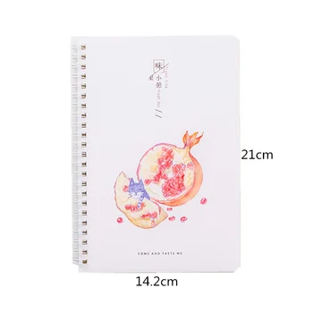 

4pcs creative pattern A5 student diary notebook classroom notebook office meeting record book wholesale